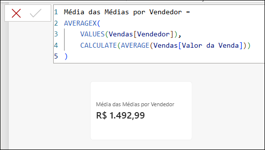 aprendendo média das médias com average e averagex